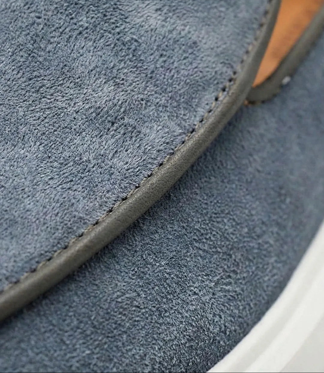 Mocassin belge hybride en suède
