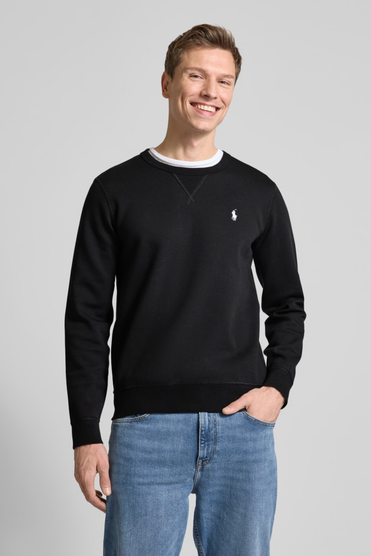 Suéter com logo simples - Ralph Lauren