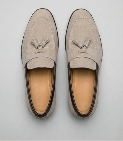 Mocassim Tassel Loafer de Camurça