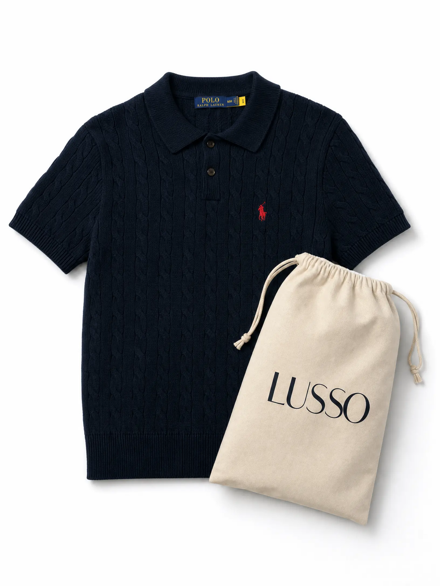 Polo en maille RL